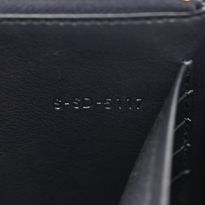 Celine Smooth Lambskin Frame Evening Chain Clutch Dark Navy Claycourt 7 of 10