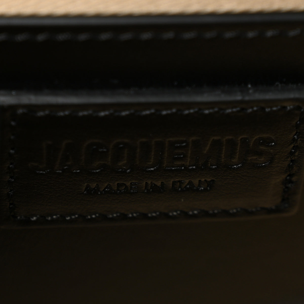 Smooth Calfskin Le Grand Bambino Black