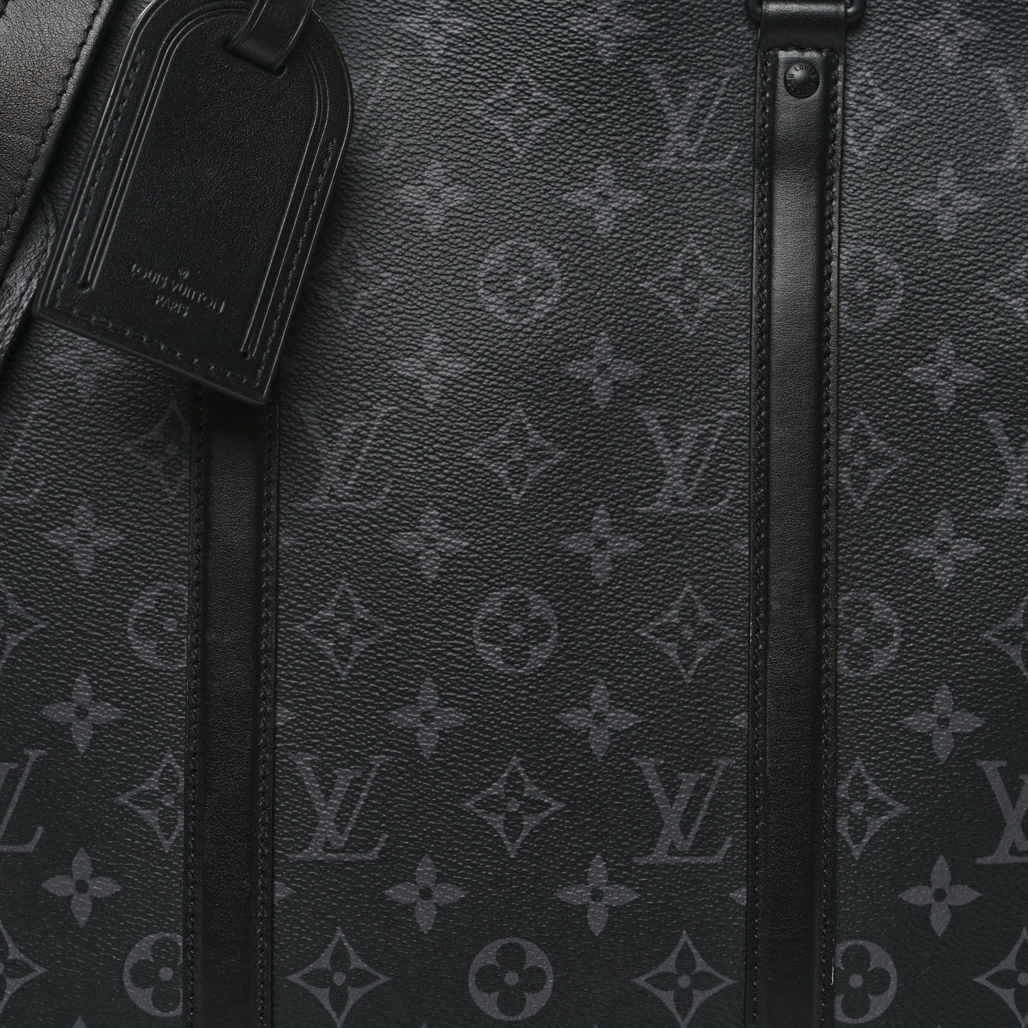 Louis Vuitton Monogram Eclipse Sac Plat Horizontal Zipper 7 of 10