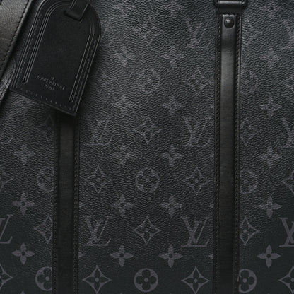 Louis Vuitton Monogram Eclipse Sac Plat Horizontal Zipper 7 of 10