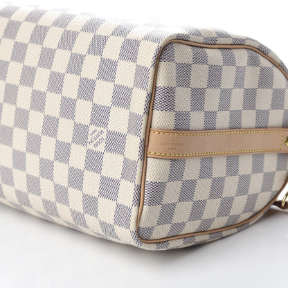 Louis Vuitton Damier Azur Speedy Bandouliere 25 9 of 10