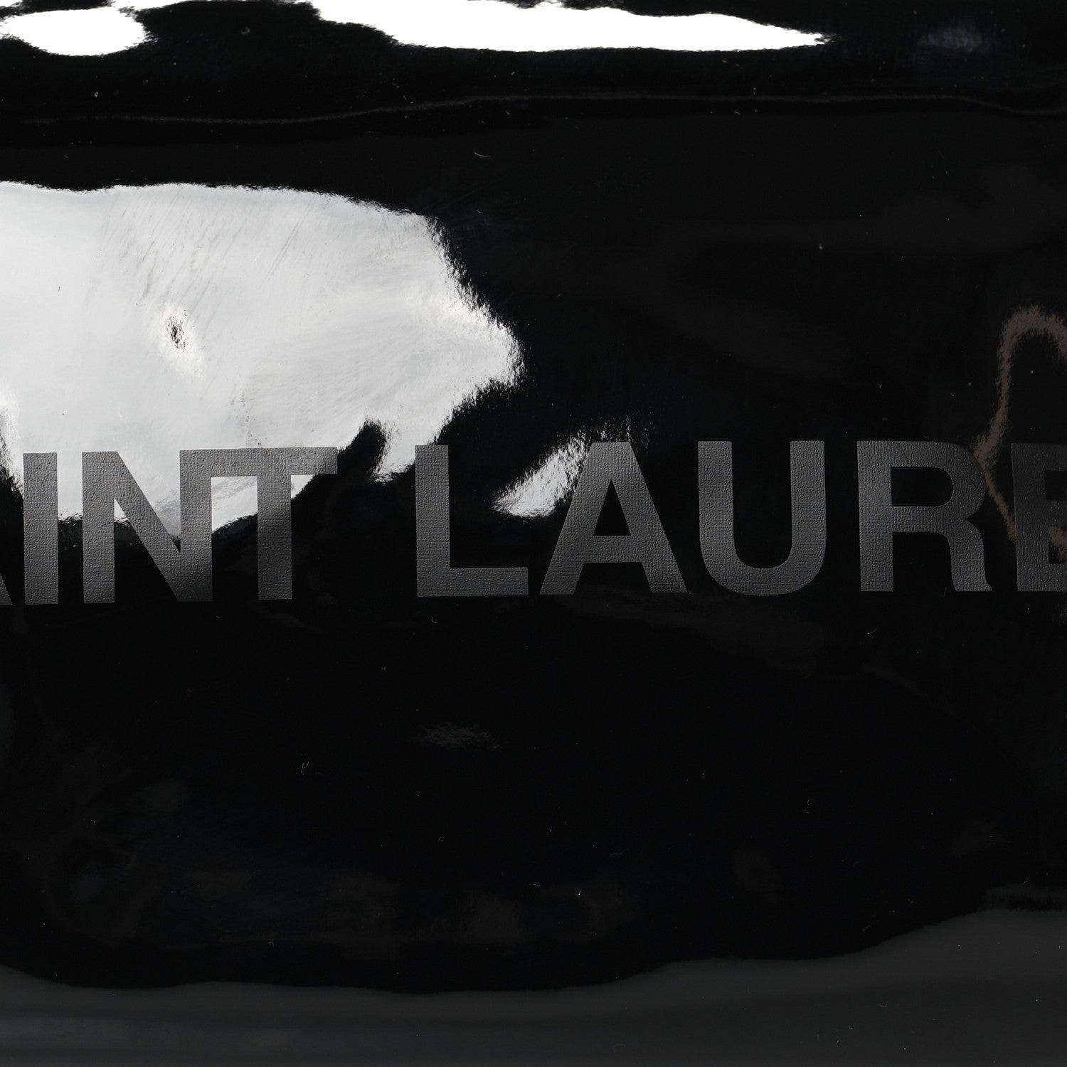 Saint Laurent Patent Sac Homme Shoulder Bag Black 8 of 10
