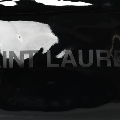 Saint Laurent Patent Sac Homme Shoulder Bag Black 8 of 10
