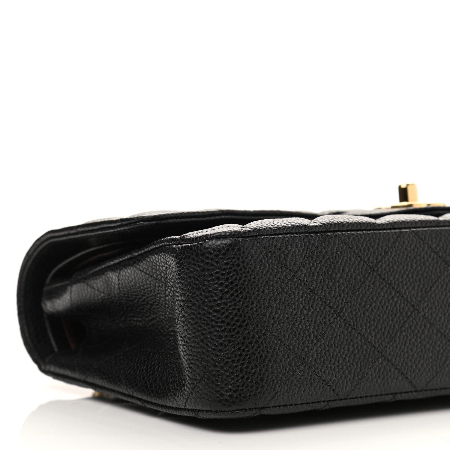 Chanel Caviar Quilted Medium Double Flap Black 8 of 10