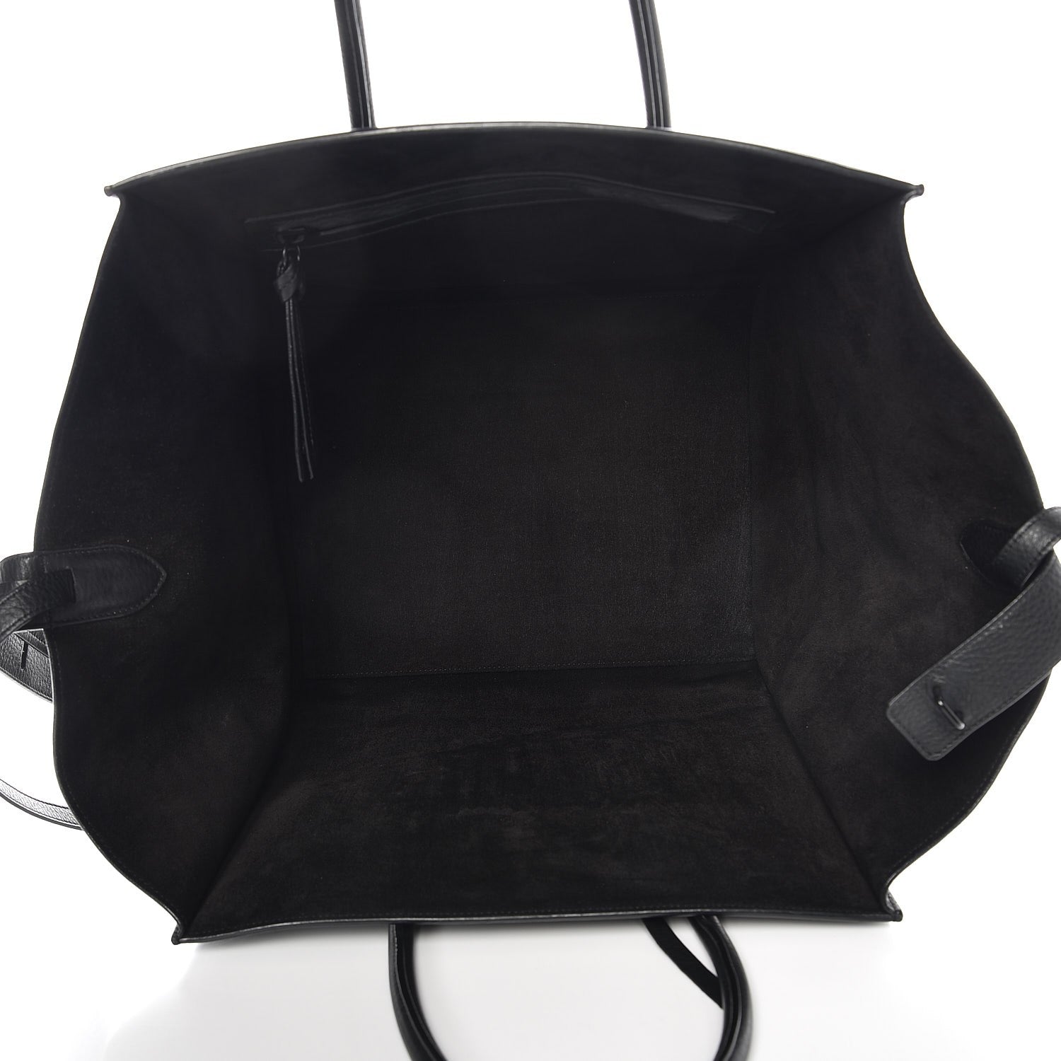 Celine Supple Calfskin Medium Phantom Luggage Black 5 of 12