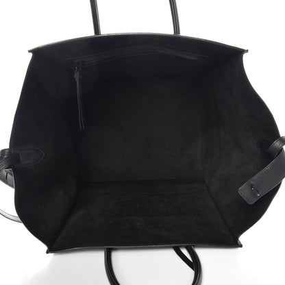 Celine Supple Calfskin Medium Phantom Luggage Black 5 of 12