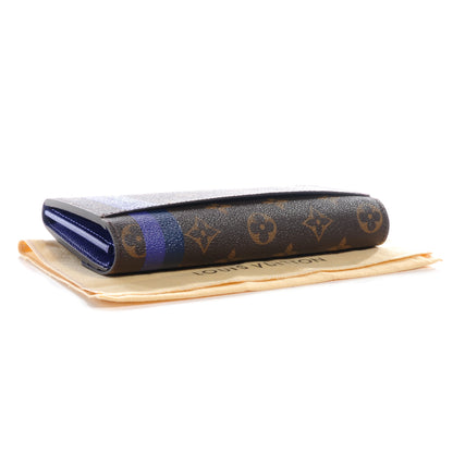 Louis Vuitton Monogram My LV Heritage Sarah Wallet NM Blue Marine Violet 4 of 9