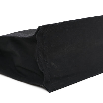 Saint Laurent Linen Calfskin Rive Gauche North South Tote Black 9 of 12