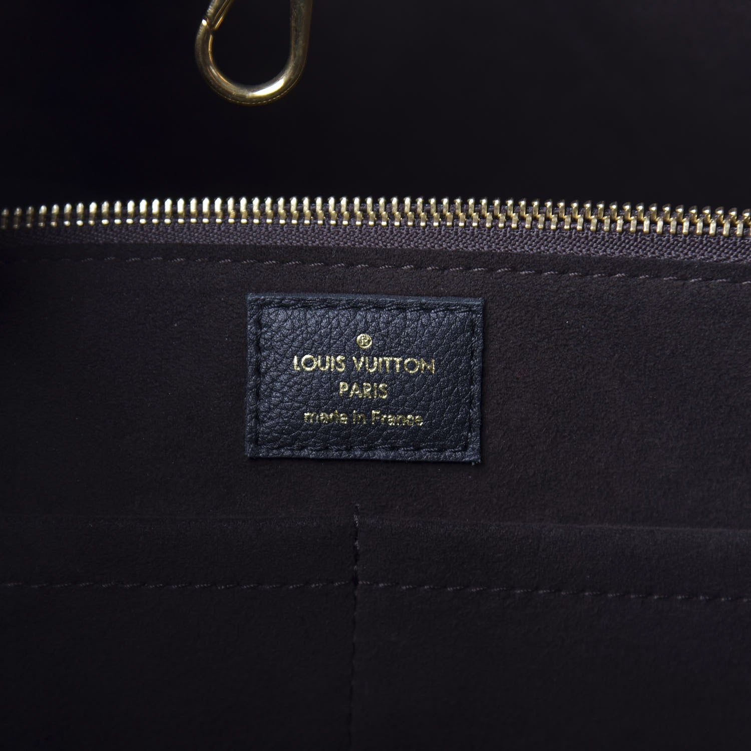 Louis Vuitton Calfskin Monogram Kimono Tote Black 8 of 10