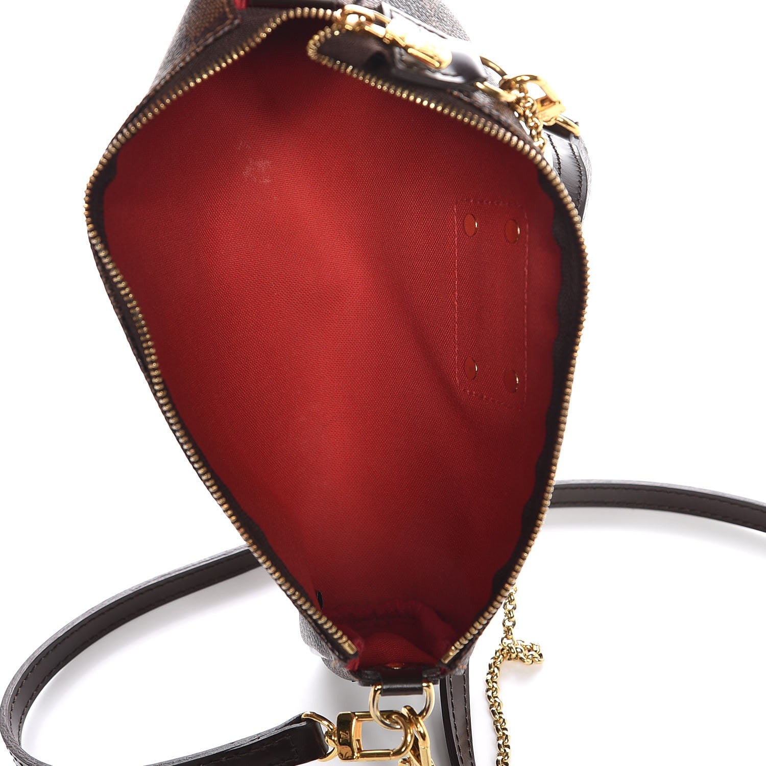 Louis Vuitton Damier Ebene Eva Clutch 5 of 7