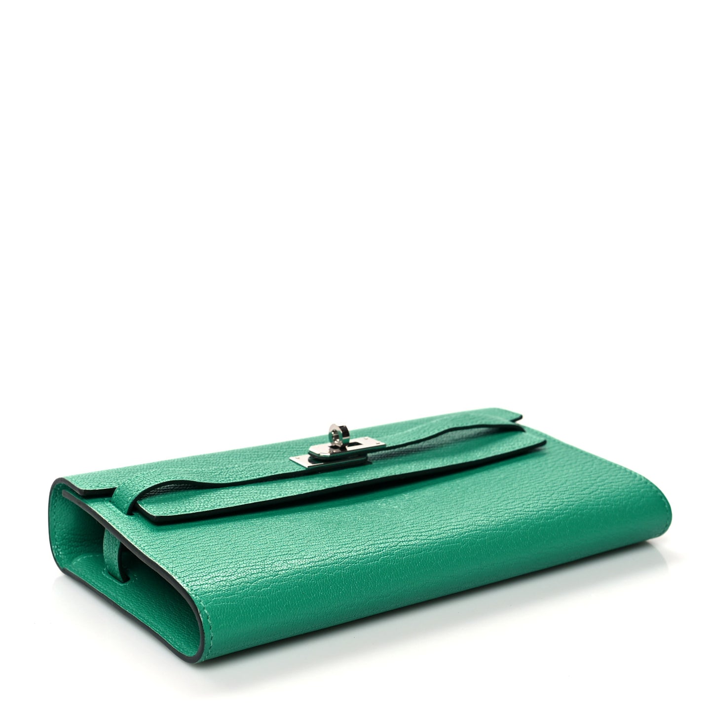 Chevre Mysore Kelly To Go Wallet Vert Vertigo