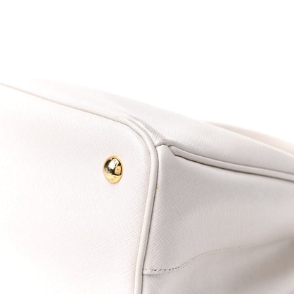 Prada Saffiano Lux Medium Tote Talco 10 of 19