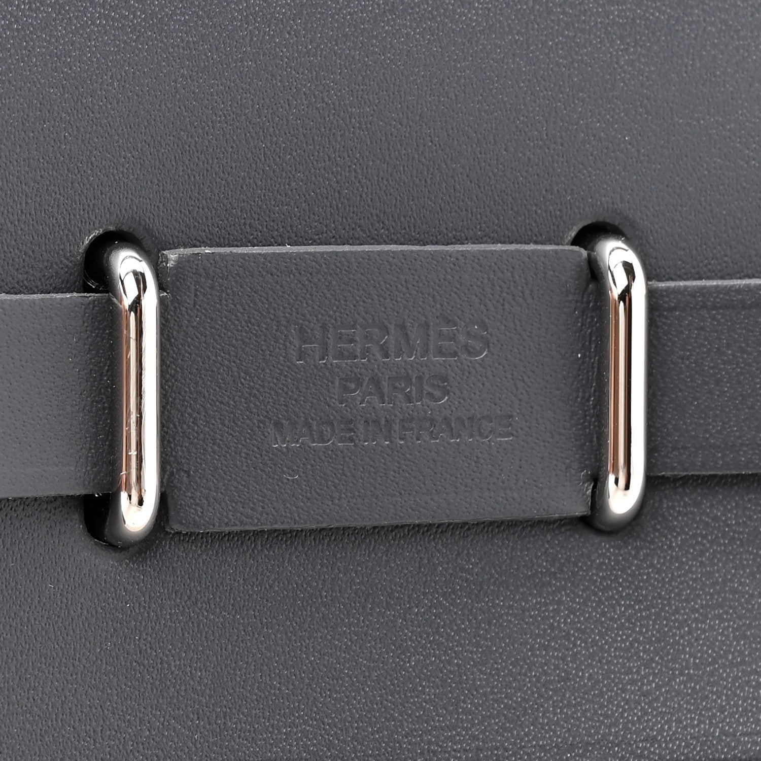 Hermes Military Toile Vache Hunter Herbag Zip Retourne 20 Ecru Ardoise 6 of 11