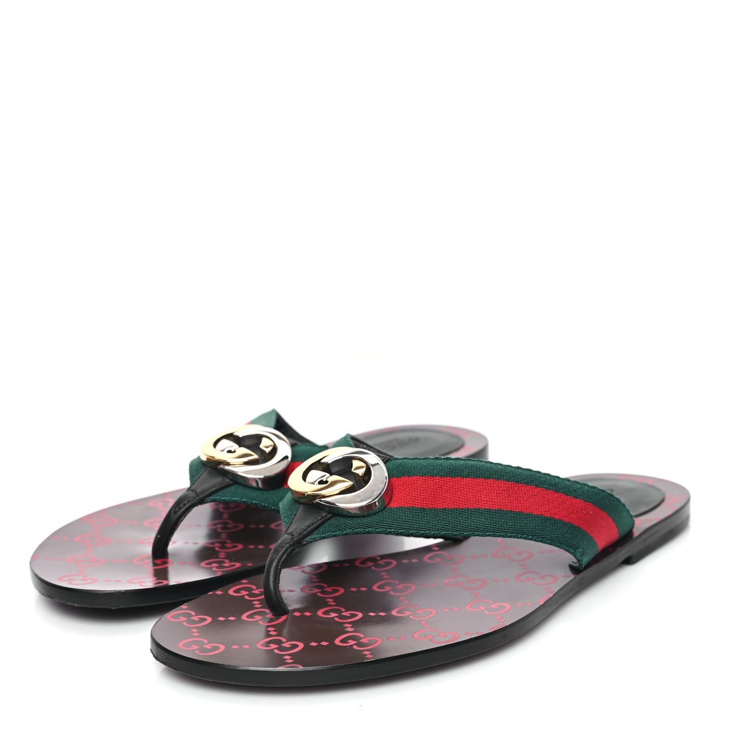 Canvas Web Womens Kika Thong Sandals 38.5