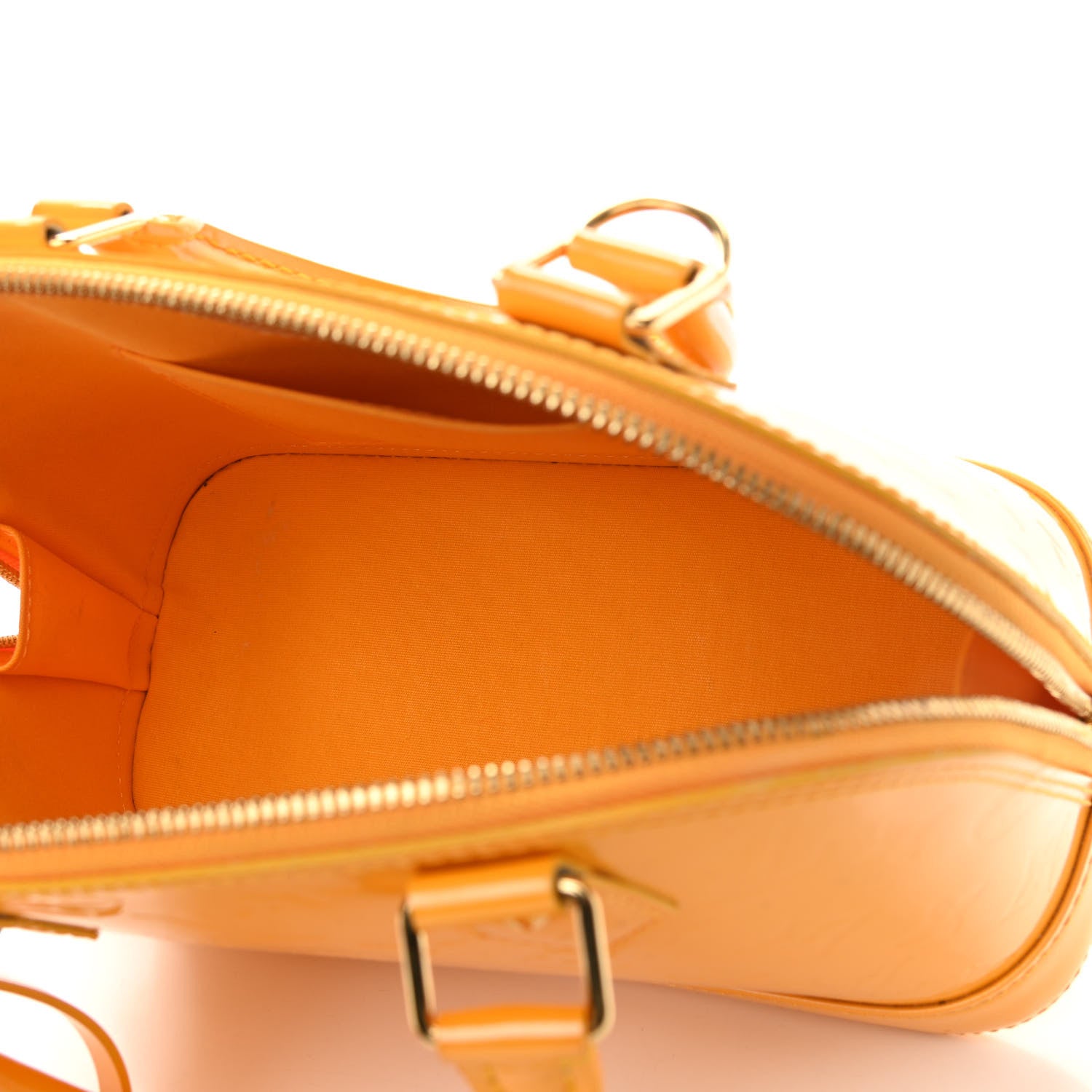 Louis Vuitton Vernis Alma BB Jaune Passion 5 of 10