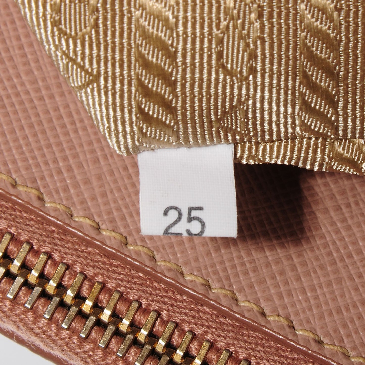 Saffiano Lux Small Double Zip Tote Cammeo