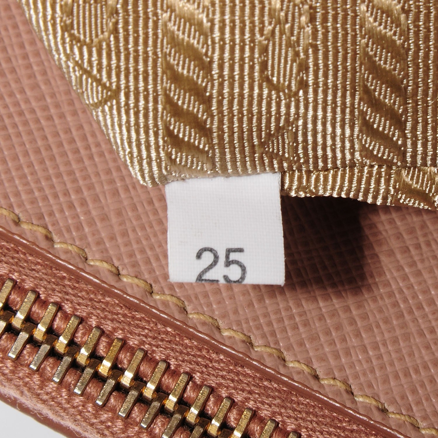 Prada Saffiano Lux Small Double Zip Tote Cammeo 8 of 11