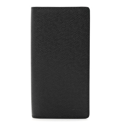 Louis Vuitton LOUIS VUITTON Taiga Brazza Wallet Ardoise 1 of 7