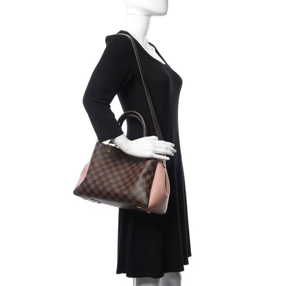 Louis Vuitton Damier Ebene Cuir Taurillon Brittany Magnolia 2 of 9