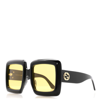 Gucci Oversized Square GG0783S Sunglasses Black 1 of 8