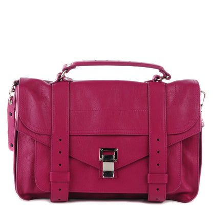 Proenza Schouler Lambskin Medium PS1 Satchel Fleur de Lys 1 of 15