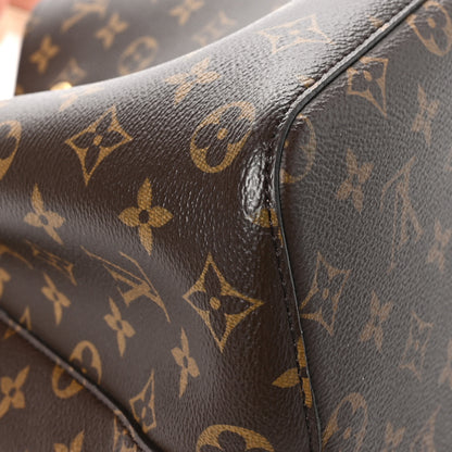 Louis Vuitton Monogram Braided Neonoe MM Peach Cream 11 of 14