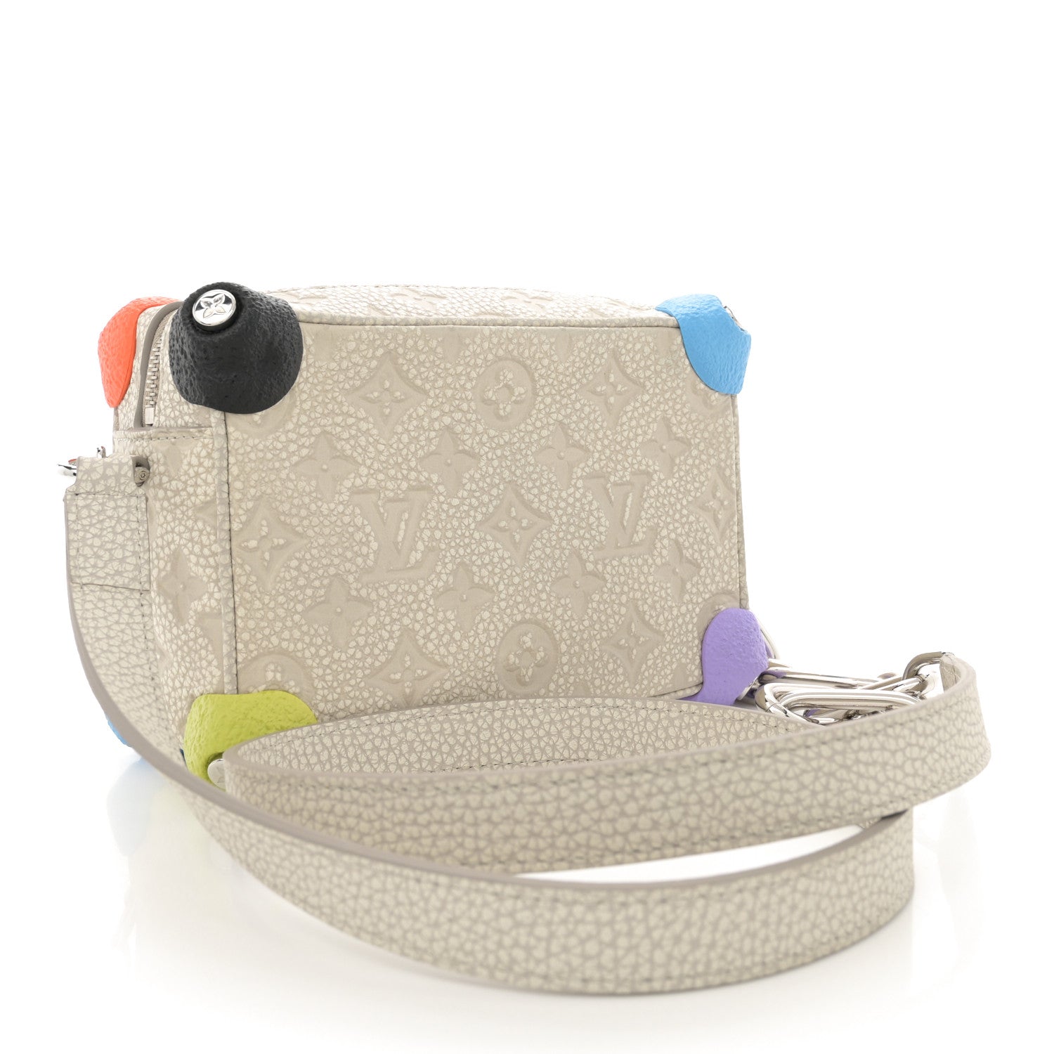 Louis Vuitton Taurillon Embossed Mini Soft Trunk Calk 3 of 10