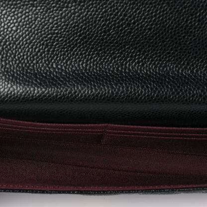 Chanel Caviar Quilted Travel Wallet Black 6 of 8
