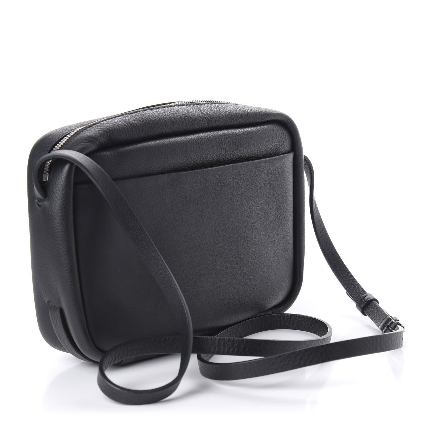 Balenciaga Calfskin Logo S Everyday Camera Bag Black 3 of 9