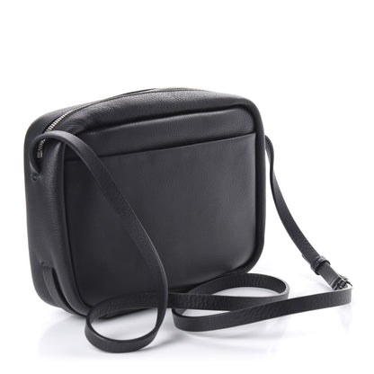 Balenciaga Calfskin Logo S Everyday Camera Bag Black 3 of 9