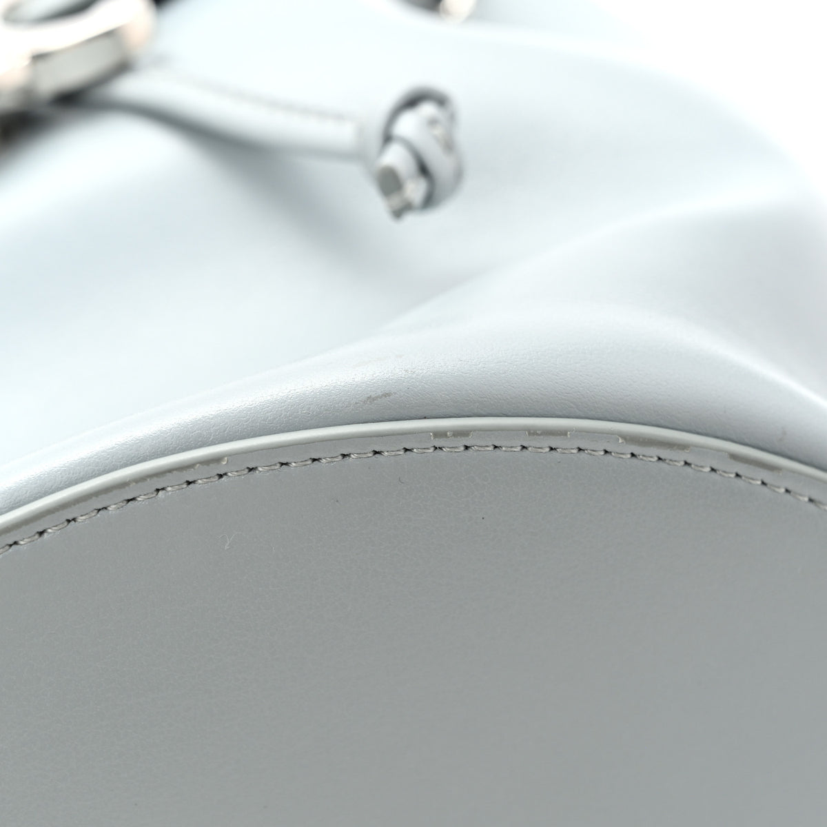 Triomphe Calfskin Bonnie Backpack Ice Blue
