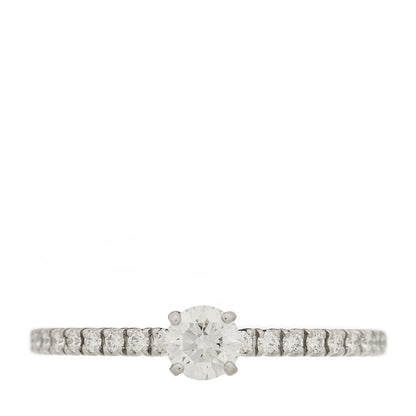 Cartier Platinum Diamond .20ct Etincelle De Cartier Solitaire Engagement Ring 49 4.75 1 of 6