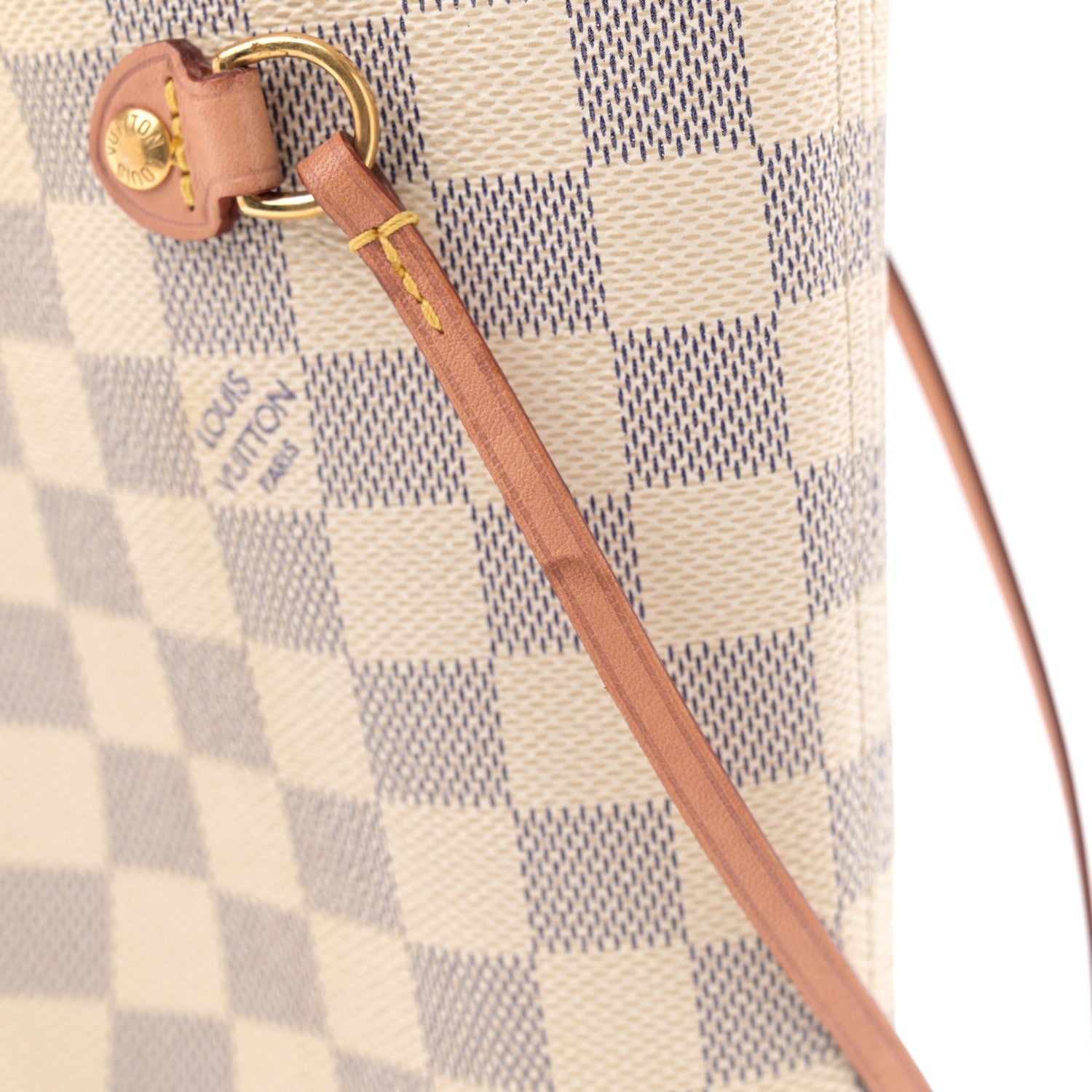 Louis Vuitton Damier Azur Neo Neverfull MM Rose Ballerine 12 of 16