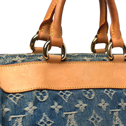 Louis Vuitton Monogram Denim Neo Speedy Blue 10 of 11