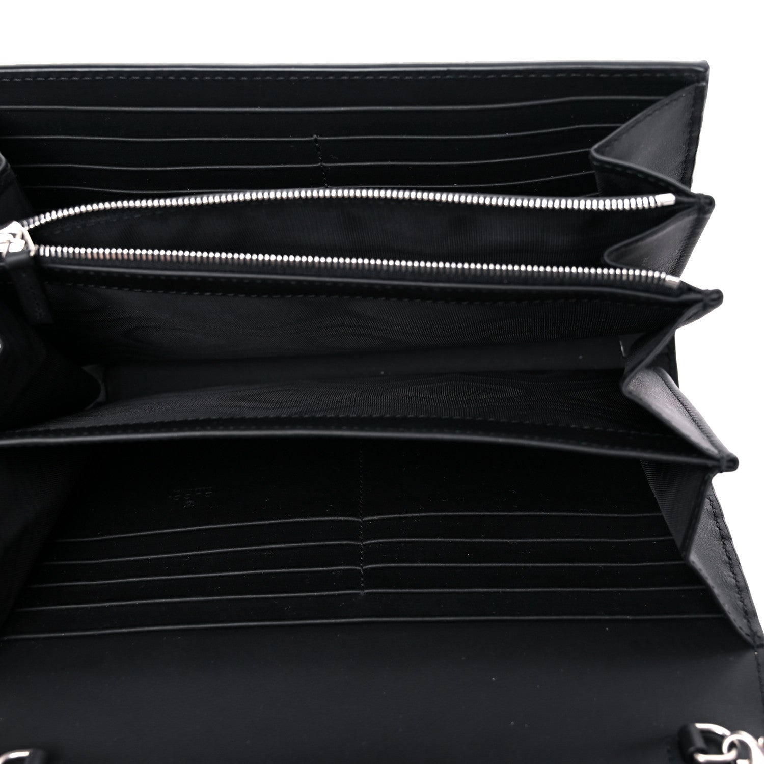 Gucci GG Supreme Monogram Mini Dionysus Chain Wallet Beige Black 5 of 9