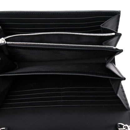 Gucci GG Supreme Monogram Mini Dionysus Chain Wallet Beige Black 5 of 9