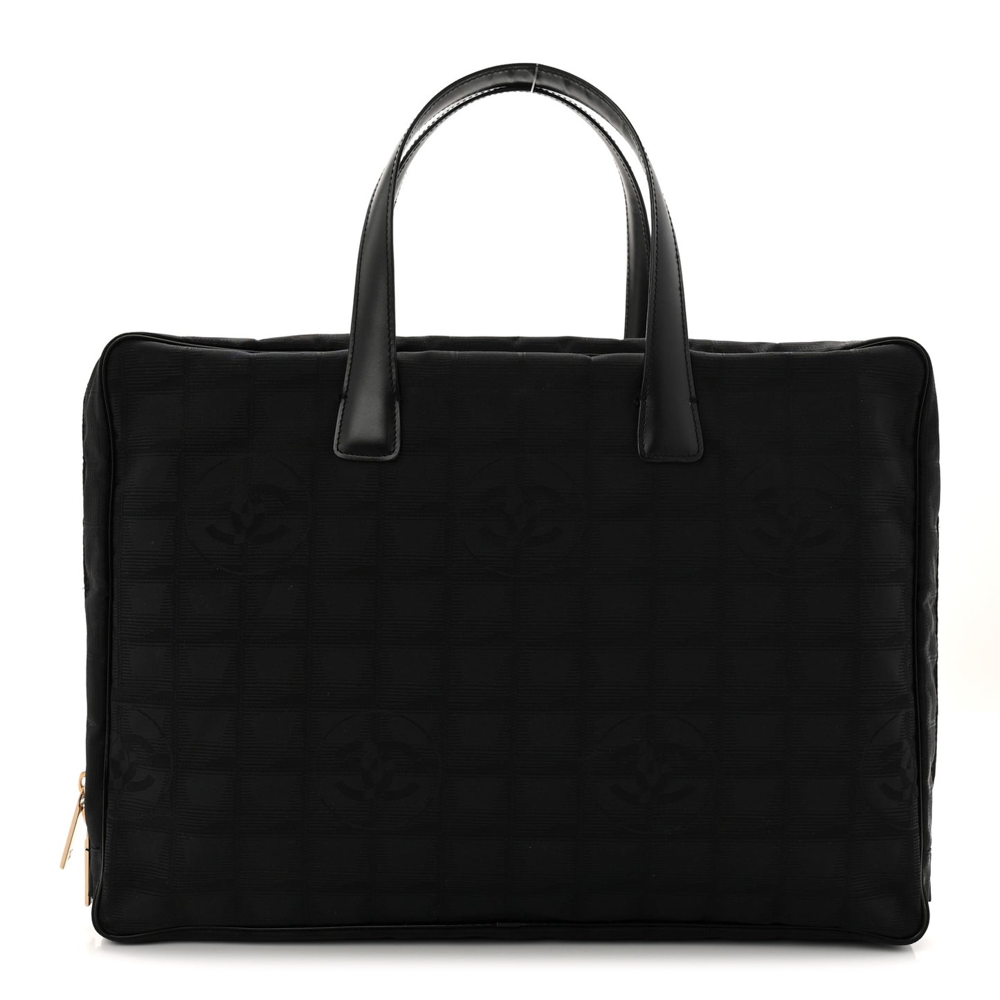Nylon Travel Briefcase Black