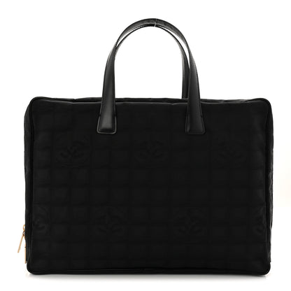Chanel Nylon Travel Briefcase Black 1 of 14