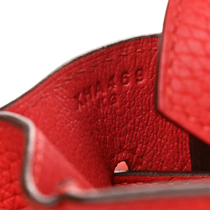 Hermes Togo Birkin 30 Rouge Casaque 7 of 12