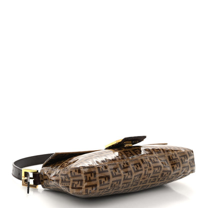 Fendi Vinyl Zucchino Baguette Tobacco 4 of 11