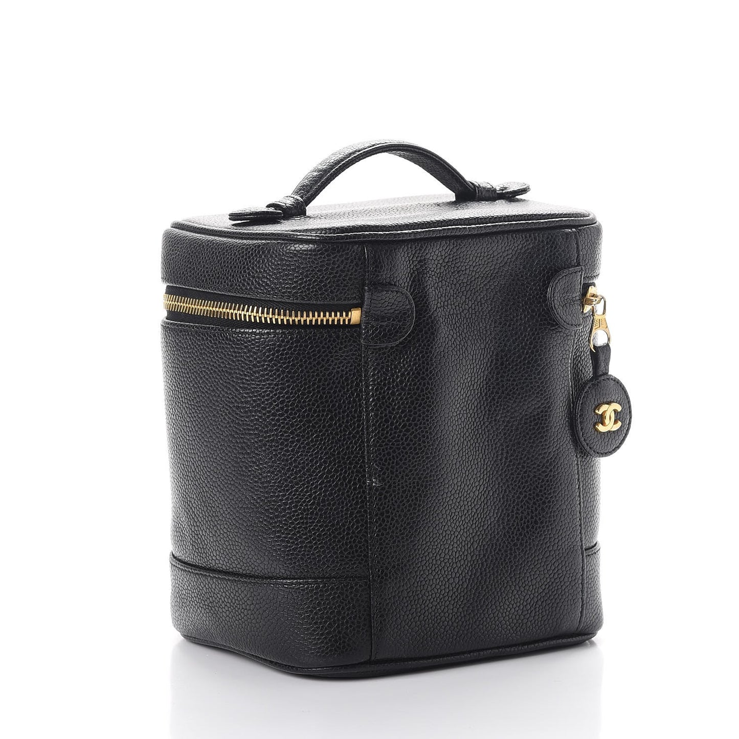 Caviar Cosmetic Vanity Bag Black