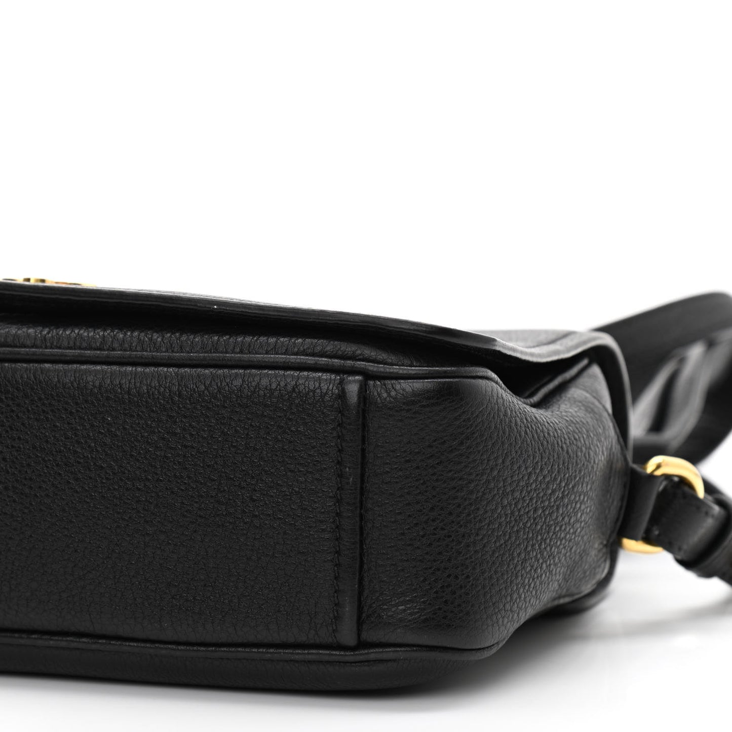 Vitello Phenix Crossbody Bag Black