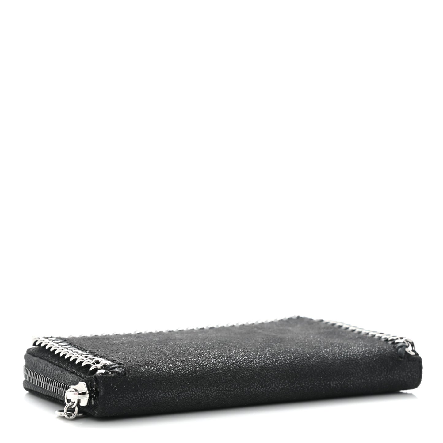 Shaggy Deer Falabella Zip Around Wallet Black