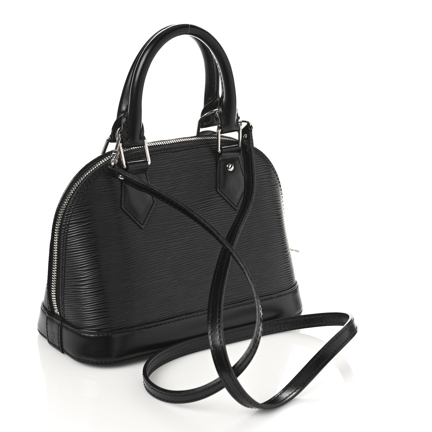 Louis Vuitton Epi Alma BB Black 2 of 8