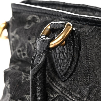 Louis Vuitton Denim Neo Cabby MM Black 16 of 20