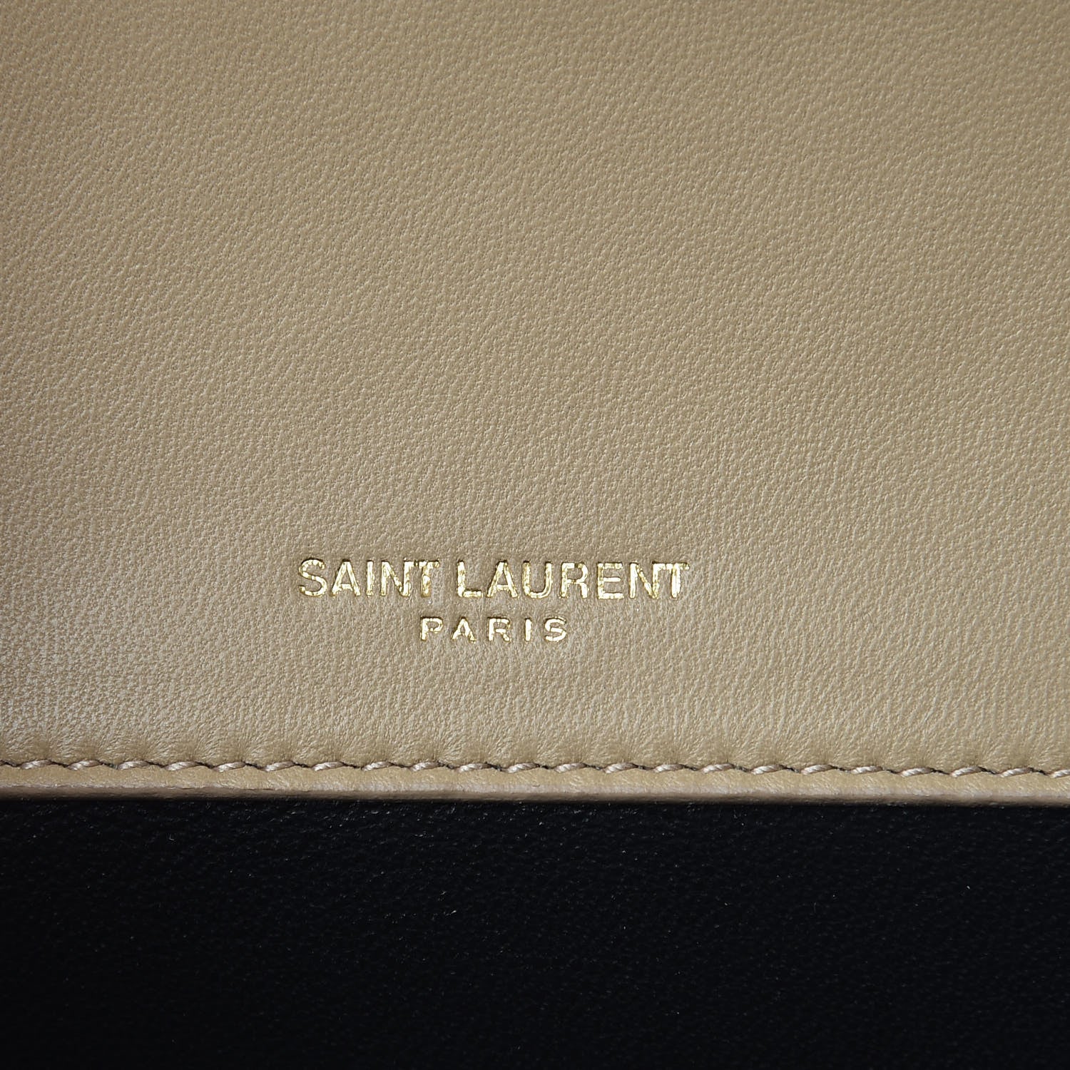 Saint Laurent Lambskin Matelasse Chevron Monogram Small Sulpice Bag Sable Beige 8 of 9