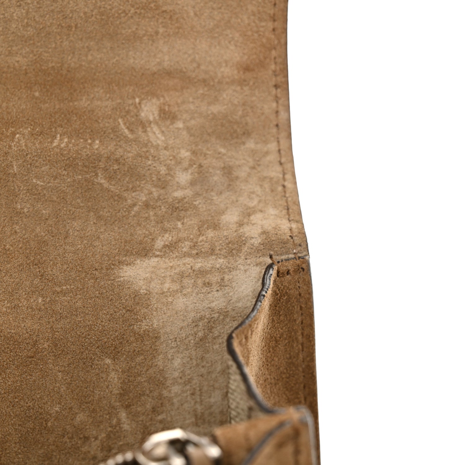 Gucci GG Supreme Monogram Medium Dionysus Shoulder Bag Taupe 13 of 15