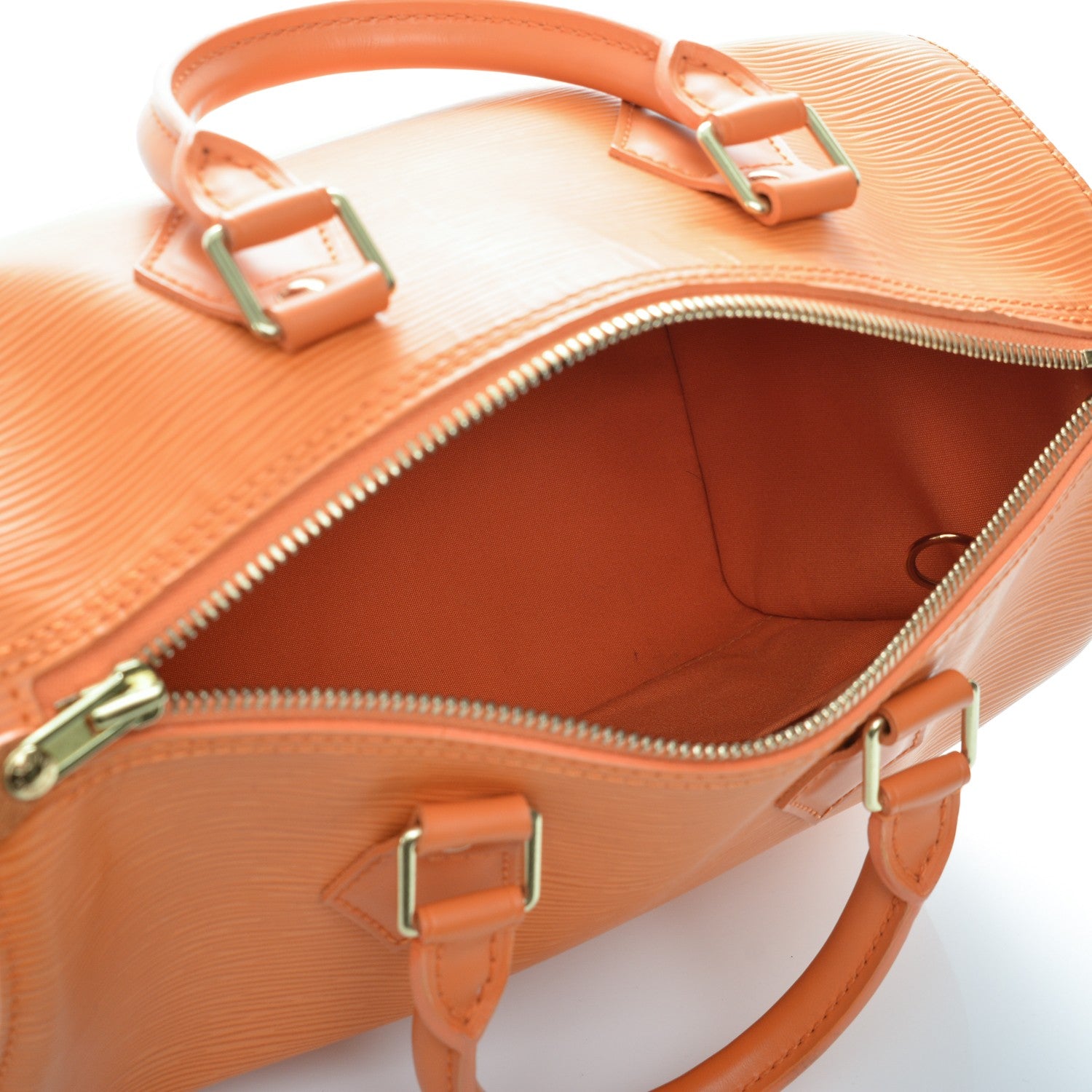 Louis Vuitton Epi Speedy 25 Mandarin 5 of 7