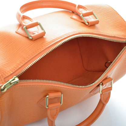 Louis Vuitton Epi Speedy 25 Mandarin 5 of 7