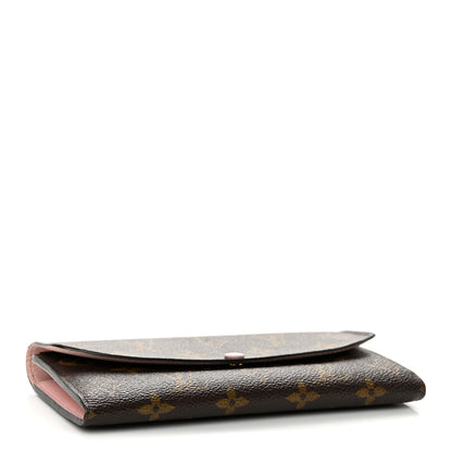 Louis Vuitton Monogram Emilie Wallet Rose Ballerine 4 of 10